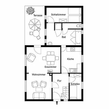 Ferienhaus Försterei - Schloss Gelting